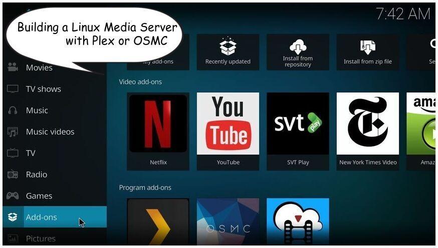 Building a Linux Media Server with Plex or OSMC