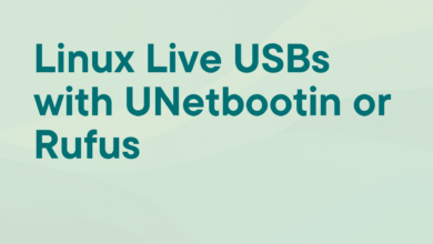 Live USBs with UNetbootin or Rufus