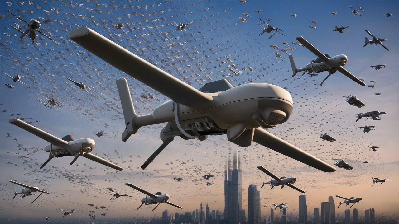 Swarming Drones: A New Paradigm in Aerial Warfare