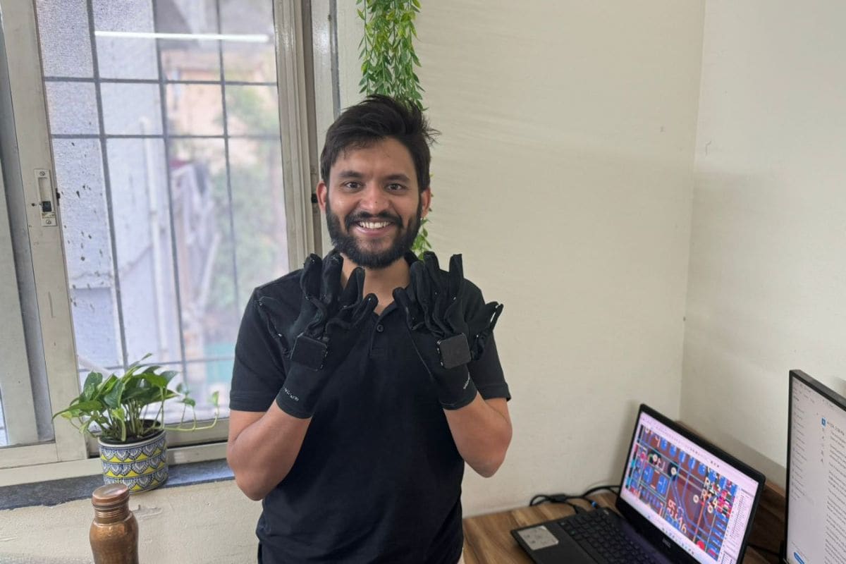 Glovatrix, an Indian Startup, Building AI Gloves to Help Speech Impaired Speak again