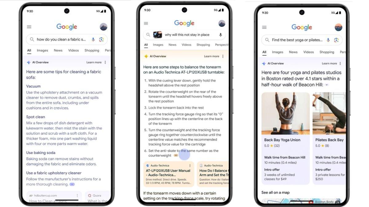 Google I/O 2024: Search With AI-Powered Multi-Step Reasoning, Planning and Video Search Features Unveiled