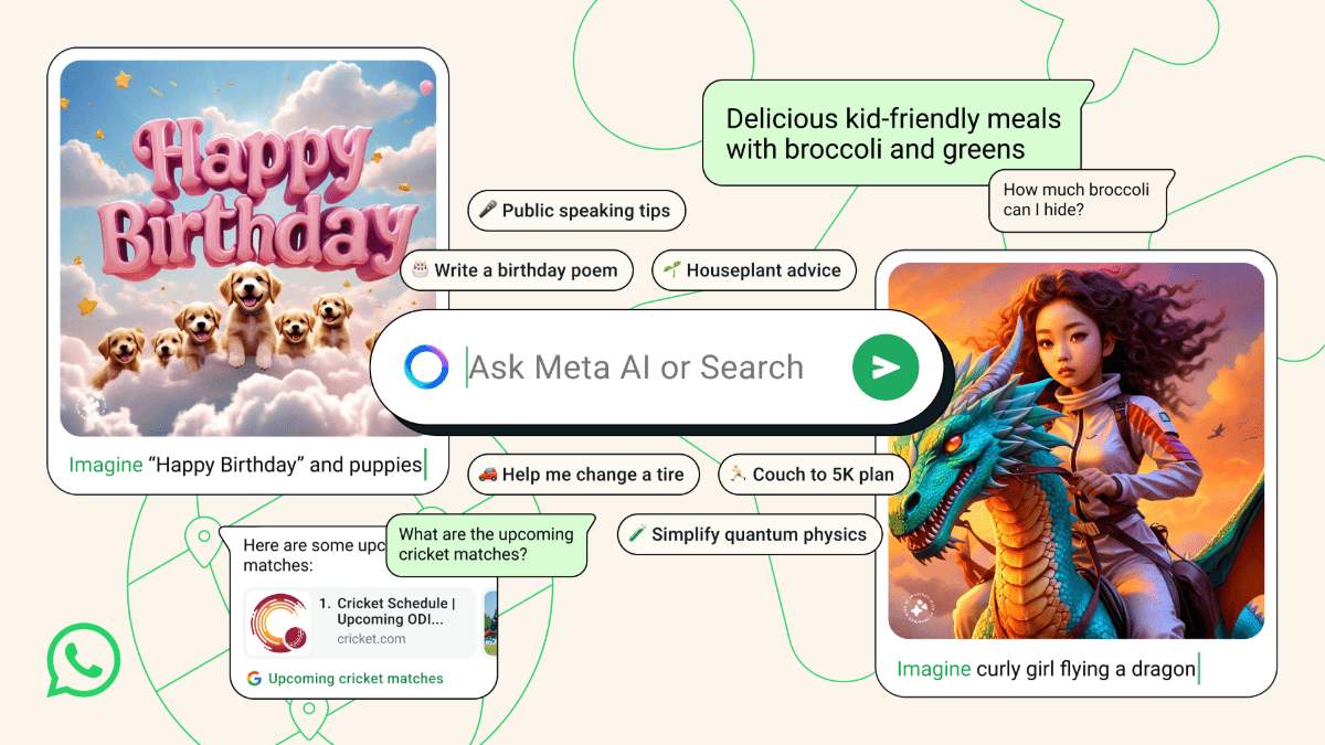 WhatsApp’s New Meta AI Feature Will Reportedly Reply to Images and Edit Them