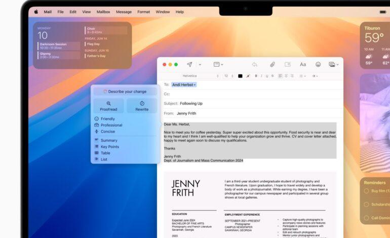 Apple Intelligence Writing Tools Support for Windows Apps Arrives on Parallels Desktop