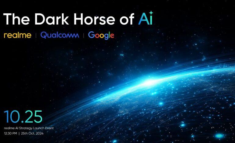 Realme Schedules ‘The Dark Horse of AI’ Event for October 25 to Reveal AI Strategy