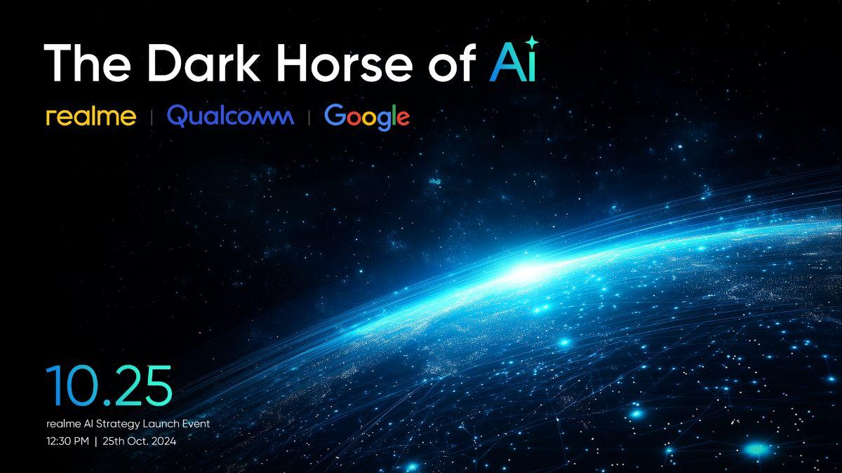 Realme Schedules ‘The Dark Horse of AI’ Event for October 25 to Reveal AI Strategy