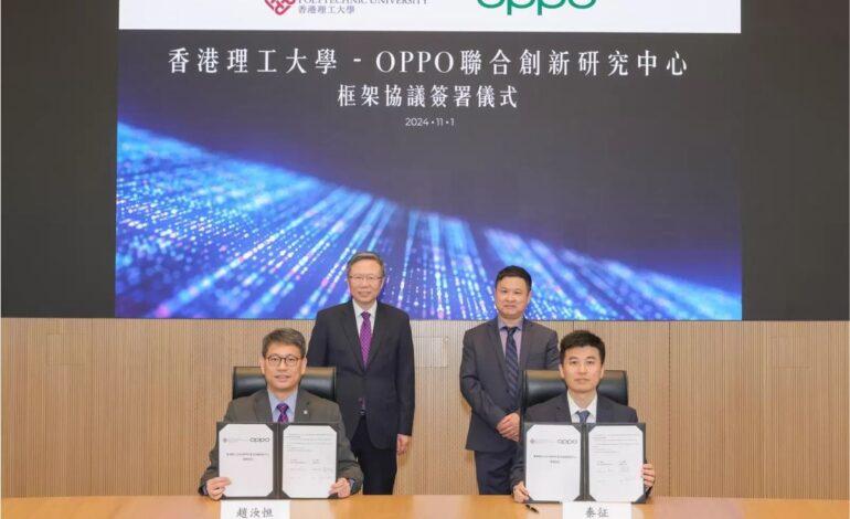 Oppo and PolyU Renew Collaboration to Focus on AI Imaging Technology